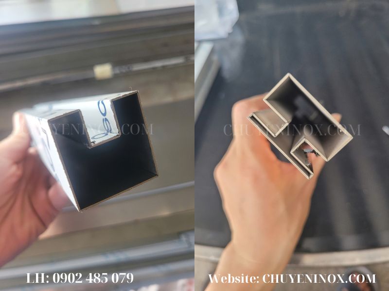 Đố Kính Tay Vịn Inox Đố Kính Tay Vịn Inox
